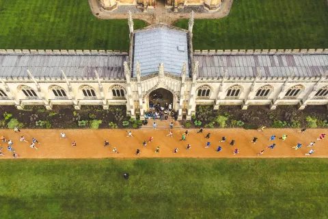 Cambridge Half birds eye view