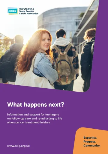 Front cover for 'What happens next?'